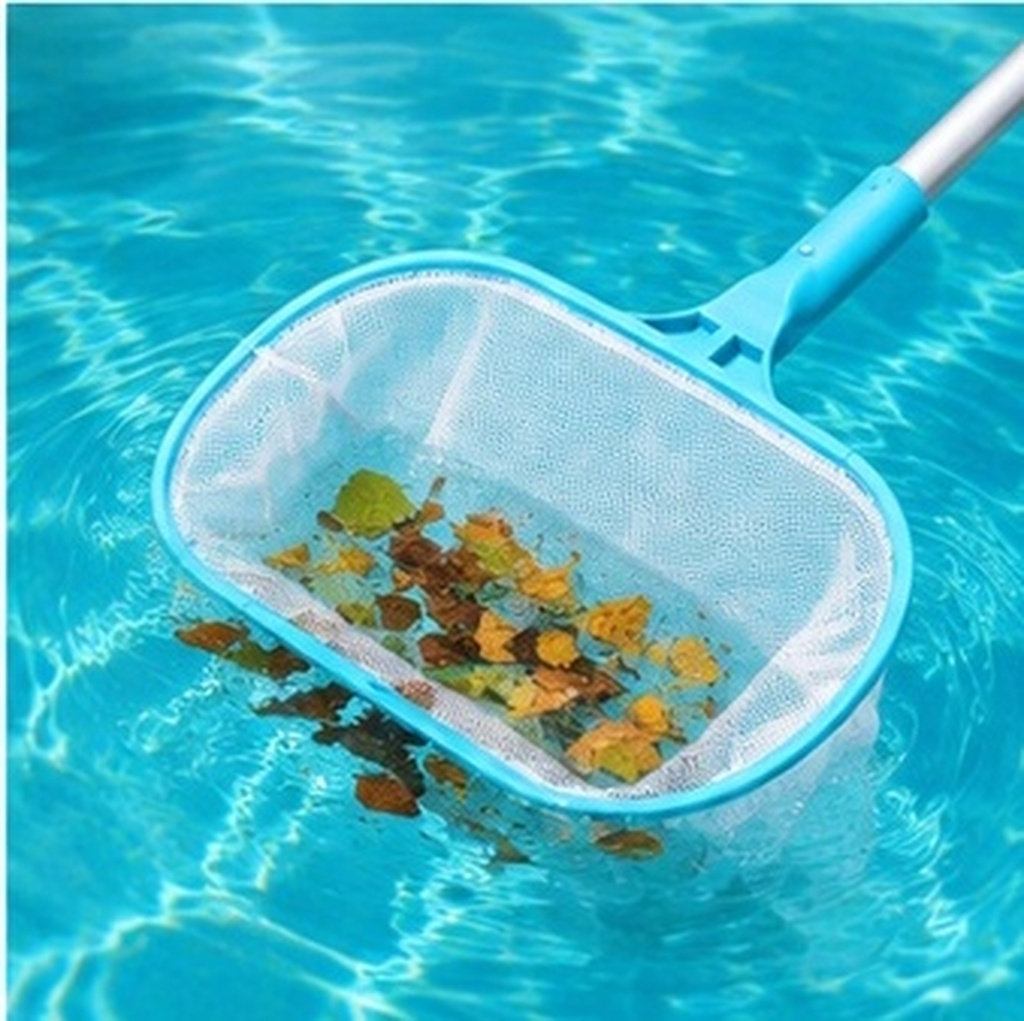 Pool Skimmer Net - Swimming Pool Cleaning Net Portable Scoop