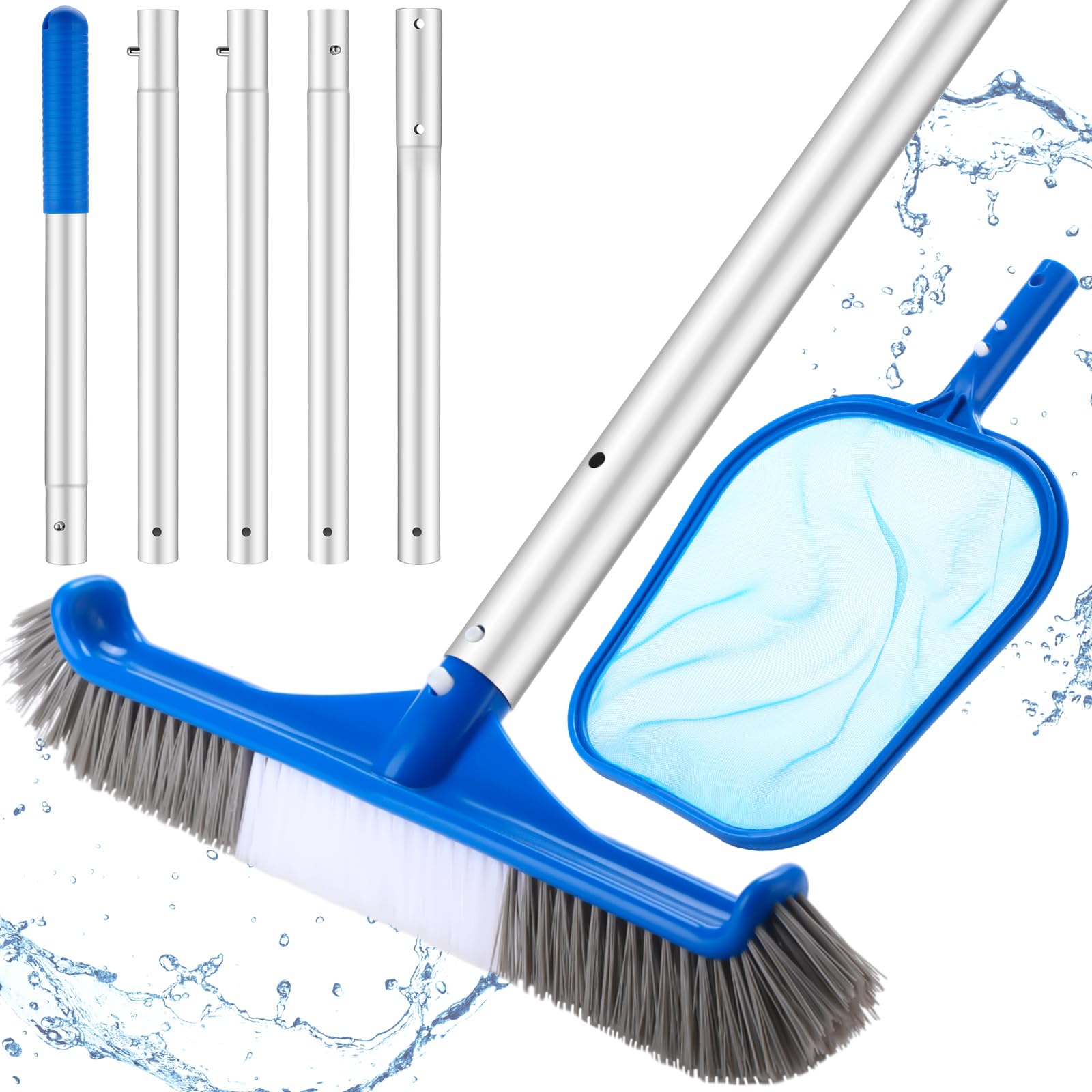 Pool Skimmer Net - 3 Pcs Pool Cleaning Kit with