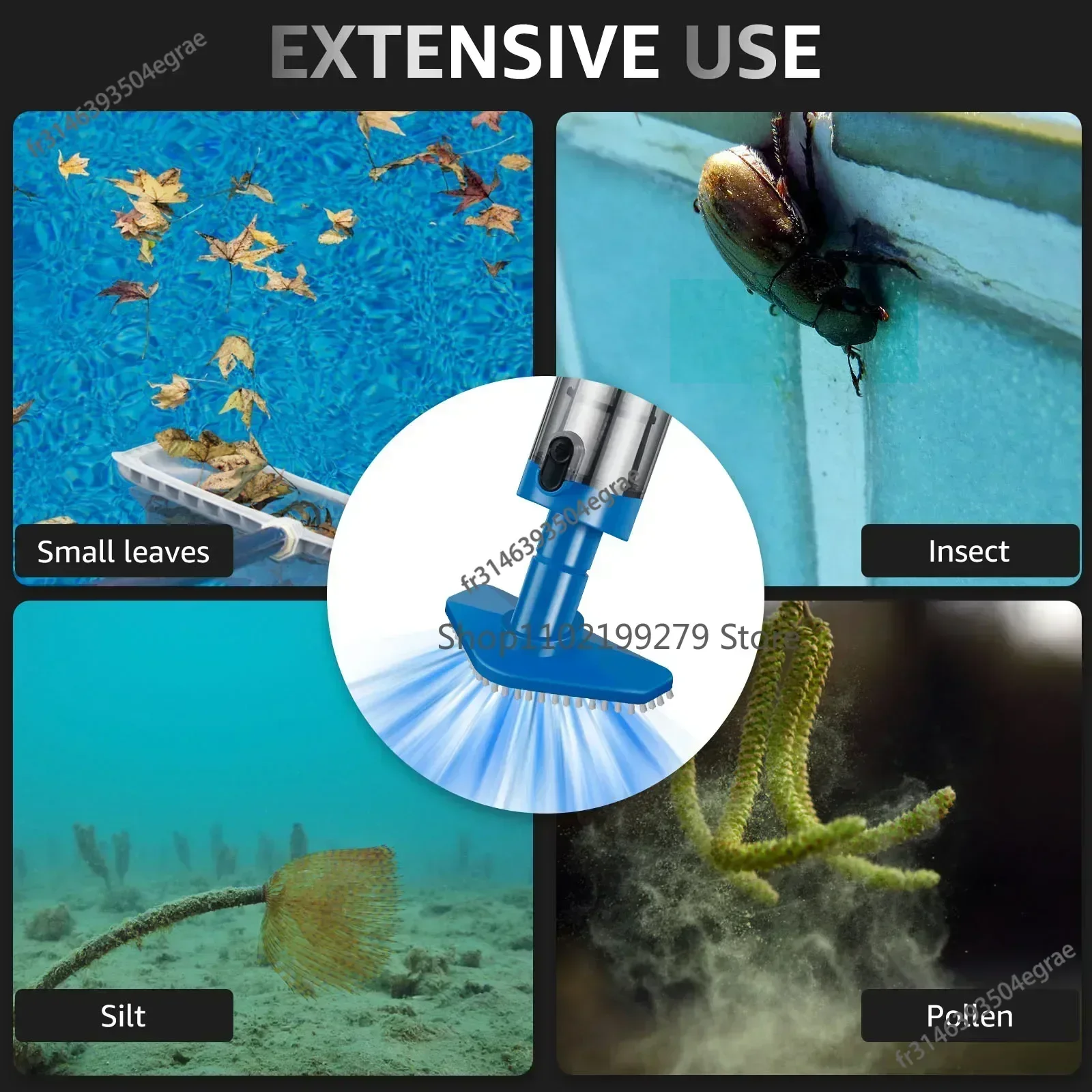 NEW Pool Vacuum Cleaner Rechar - Pool Vacuum Manual recension och pris