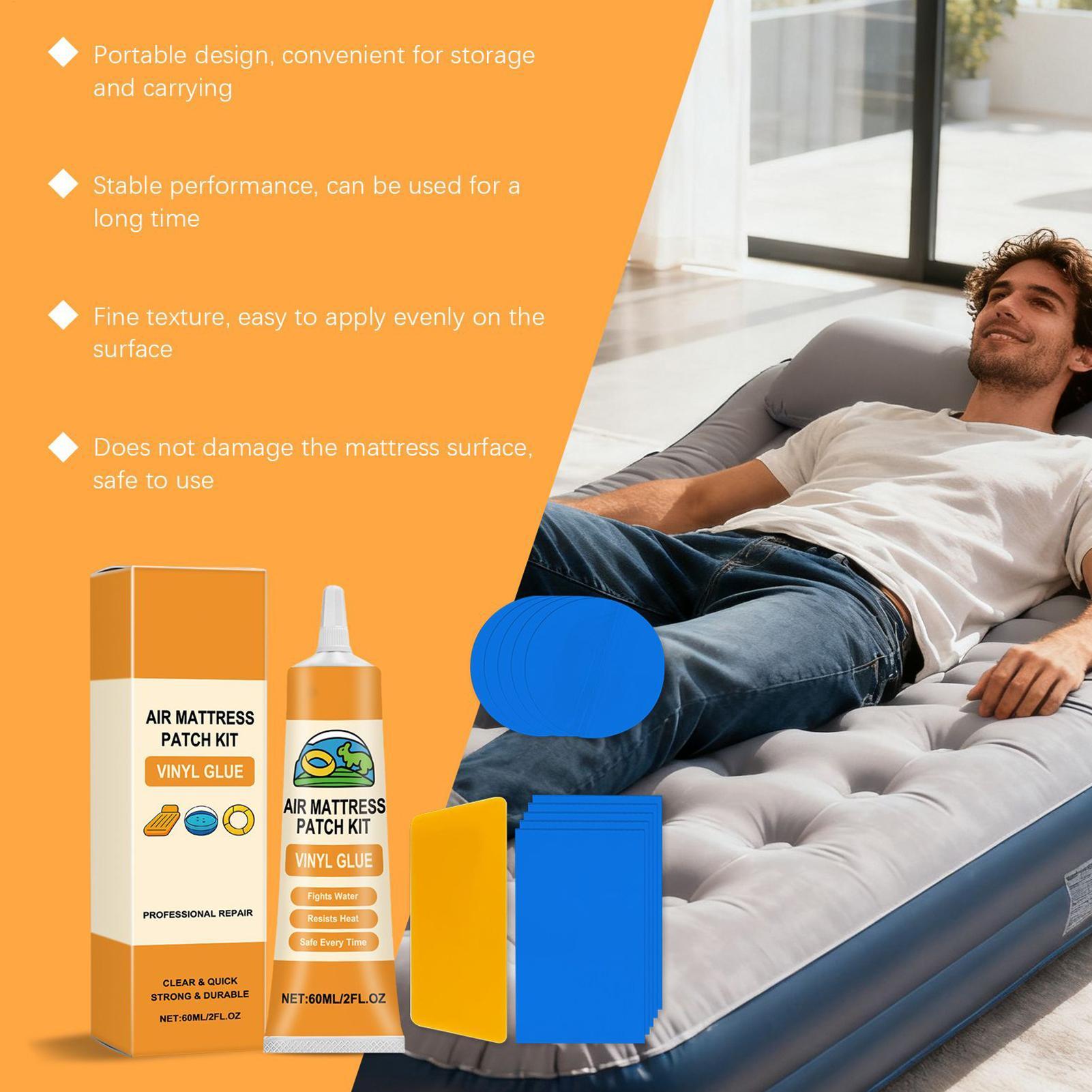 Repair Patch Kit Vinyl Waterpr - Pool Lounger Inflatable recension och pris