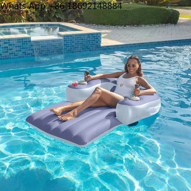 New Inflatable Water Floating  - Pool Lounger Inflatable recension och pris