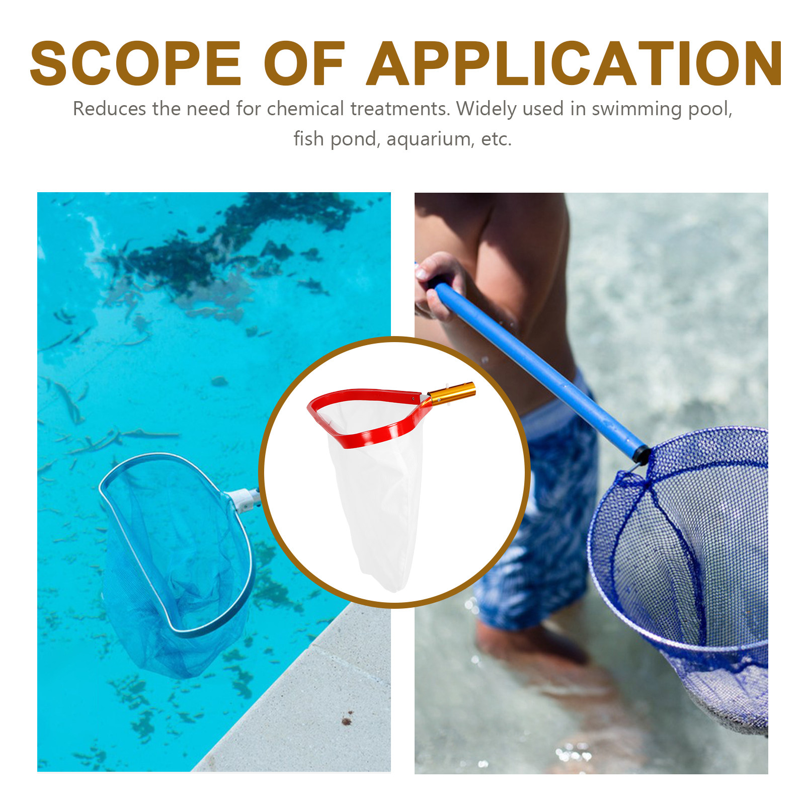Pool Leaf Skimmer Net Clean Me - Pool Skimmer Net recension och pris