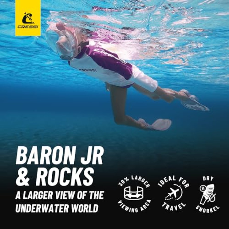 Junior snorkeling kit for kids - Snorkel Mask Full Face recension och pris