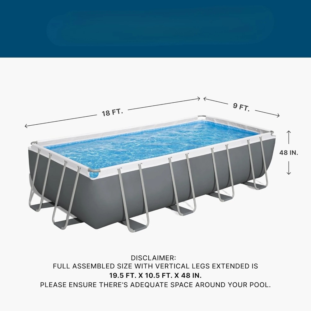 Rectangular Metal Frame Above  - Pool Ladder Above Ground recension och pris