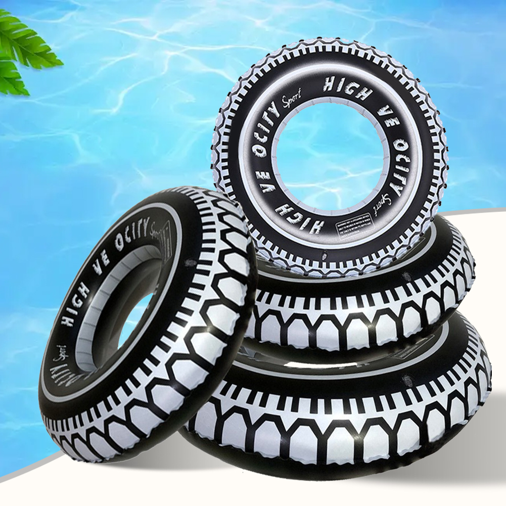 Tire Pattern Pool Floating Rin - Pool Float Ring Inflatable recension och pris