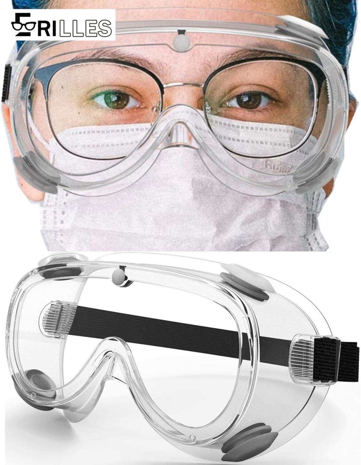Water Sports Safety Goggles, A - Swim Goggles Anti Fog Uv recension och pris