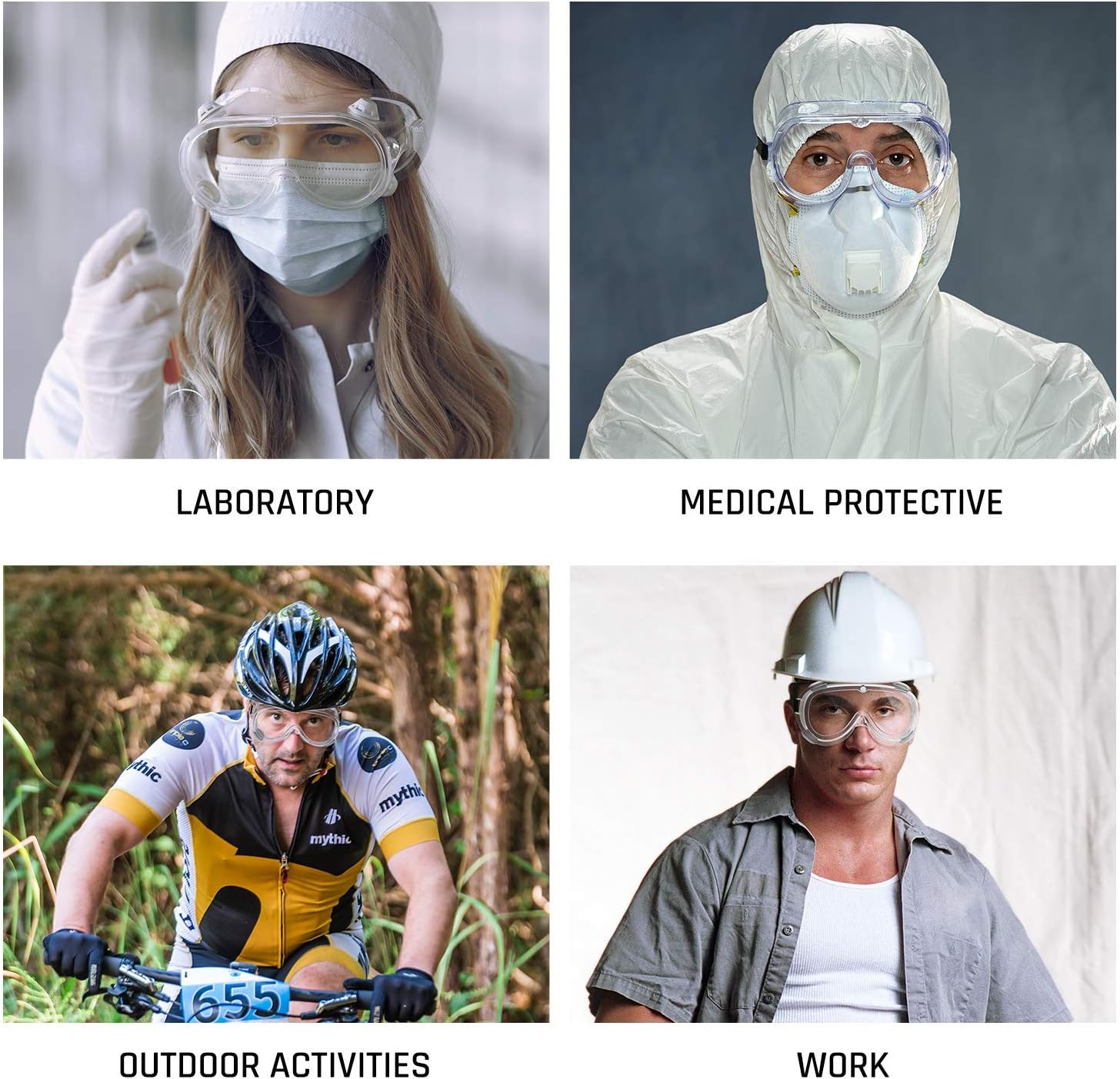 Water Sports Safety Goggles, A - Swim Goggles Anti Fog Uv recension och pris