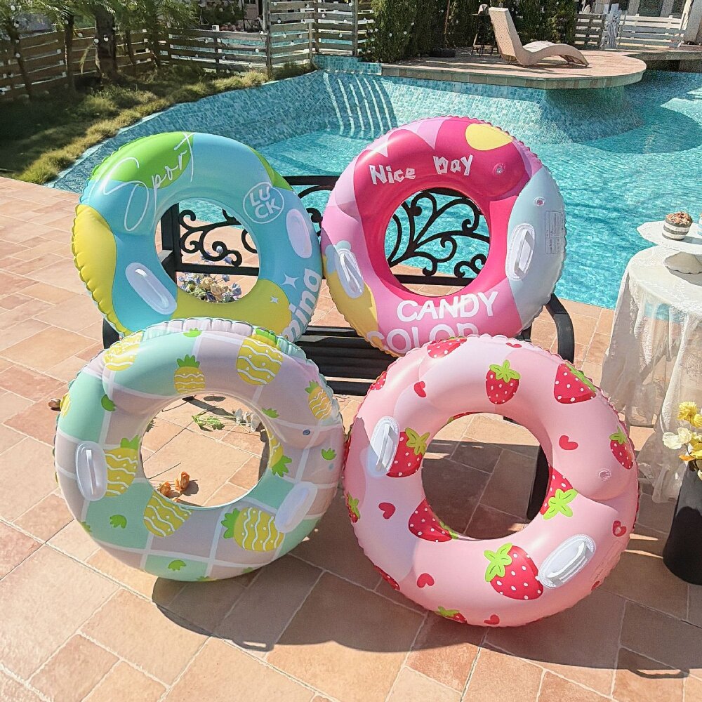 Rooxin Adult Swim Ring Pool Fl - Pool Float Ring Inflatable recension och pris