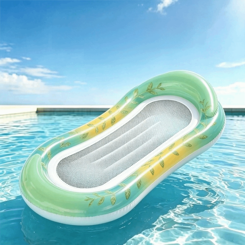Mermaid Style Sequined Inflata - Pool Lounger Inflatable recension och pris