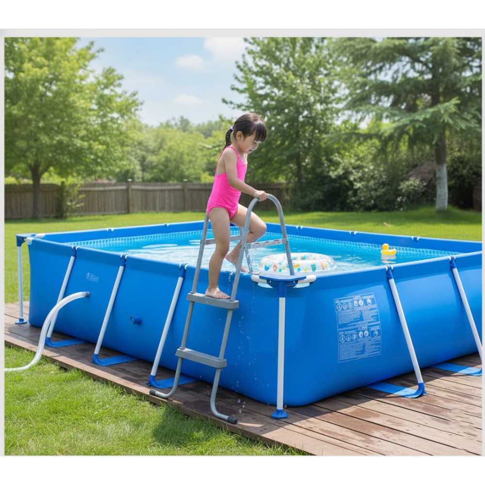 Reinforced Pool Entry Step Lad - Pool Ladder Above Ground recension och pris